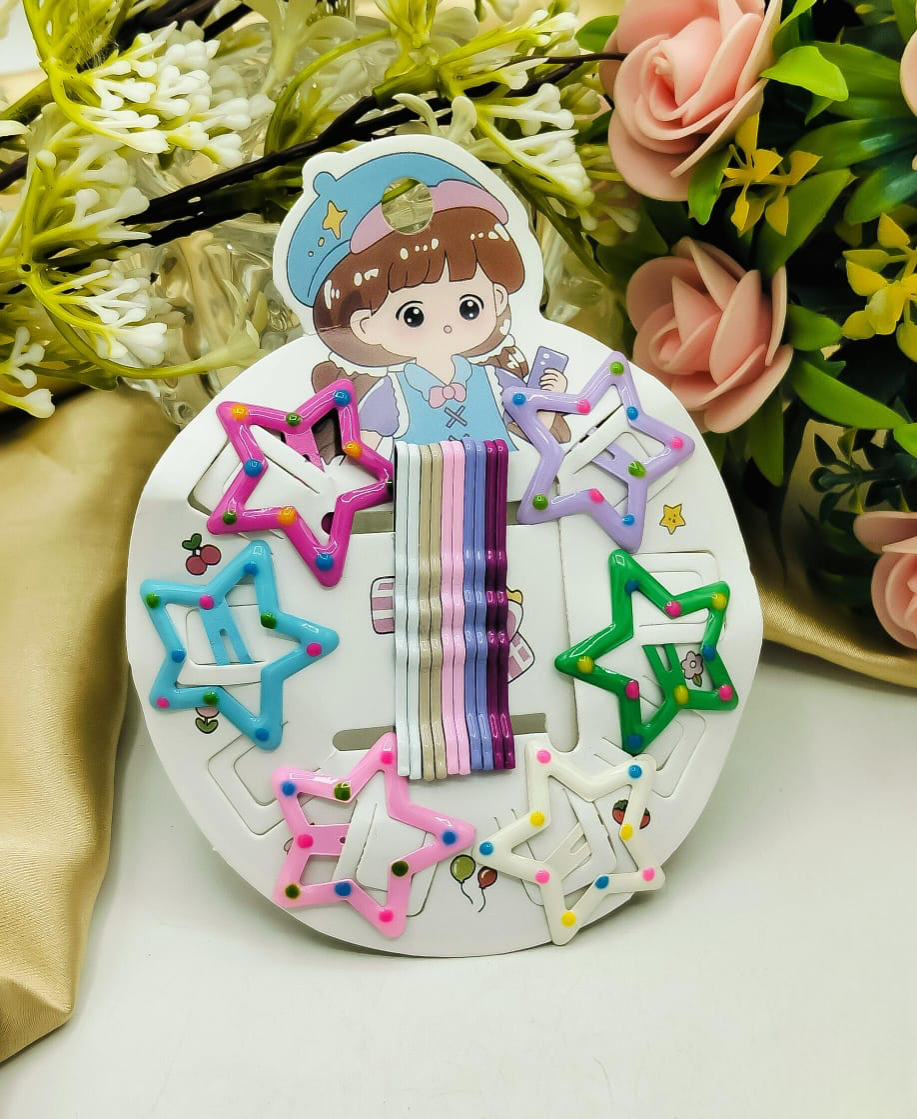 Fancy Star Hair Clips, Sweet Cool Metal Hair Clip, Baby Girl Hair Accessories, Fashion Hair Accessories, Star Shape Hair Pin For Baby Girl Fancy Star Hair Clips, Sweet Cool Metal Hair Clip, Baby Girl Hair Accessories, Fashion Hair Accessories, Star Shape Hair Pin For Baby Girl